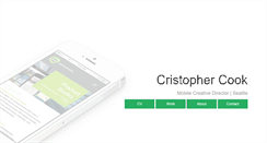 Desktop Screenshot of criscook.com